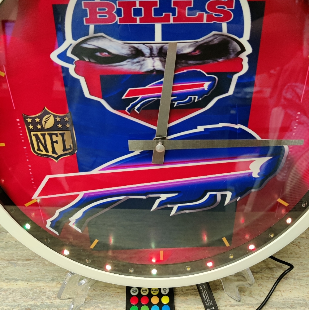 Buffalo Bills Clock